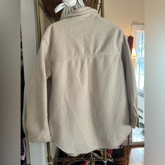 Joie Fleece Teddy Shacket - Picture 4 of 5